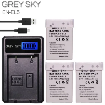 bateria EN-EL5 ENEL5 En El5 Battery pack + LCD charger For Nikon Camera Coolpix P80 P90 P100 P500 P510 P520 camera accessories
bateria EN-EL5 ENEL5 En El5 Battery pack + LCD charger For Nikon Camera Coolpix P80 P90 P100 P500 P510 P520 camera accessories