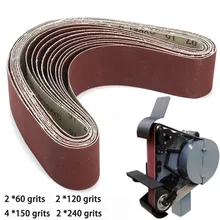 10pcs Set Sanding Belts 50x686mm Mixed 60/120/150/240 Grit Aluminium Oxide For Grinding Polishing Abrasive Tools
10pcs Set Sanding Belts 50x686mm Mixed 60/120/150/240 Grit Aluminium Oxide For Grinding Polishing Abrasive Tools