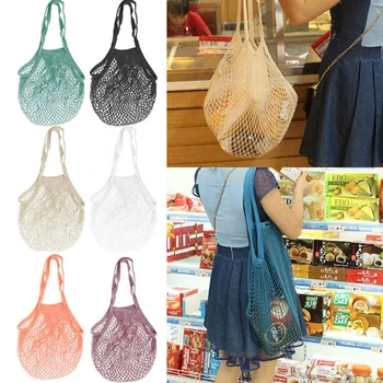 1PC Mesh shopping Bag ORGANIC COTTON STRING/NET Tote Reusable Mesh Storage Handbag
1PC Mesh shopping Bag ORGANIC COTTON STRING/NET Tote Reusable Mesh Storage Handbag