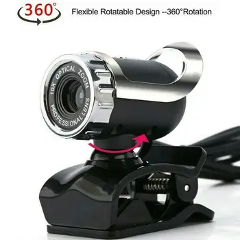 Web Camera PC Computer Night Vision Webcam USB HD With Microphone Webcam Web Camera For PC Laptop Desktop
Web Camera PC Computer Night Vision Webcam USB HD With Microphone Webcam Web Camera For PC Laptop Desktop