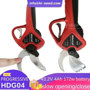 2019 new progressive type anti-cutting hand lithium battery electric pruning shears,garden scissors electric in pruning shear