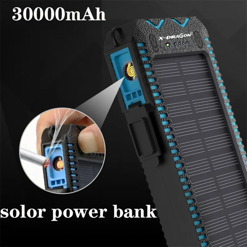 Solor Power Bank 30000mAh Powerbank Mobile External Battery Portable Fast Charger Digital Display for All Smartphone Waterproof
Solor Power Bank 30000mAh Powerbank Mobile External Battery Portable Fast Charger Digital Display for All Smartphone Waterproof