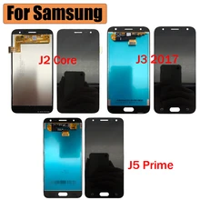 Écran tactile LCD sans cadre, pour Samsung Galaxy J5 Prime J2 Core J260 J3 100% J330 J330F J3 Pro, 2017 testé=
