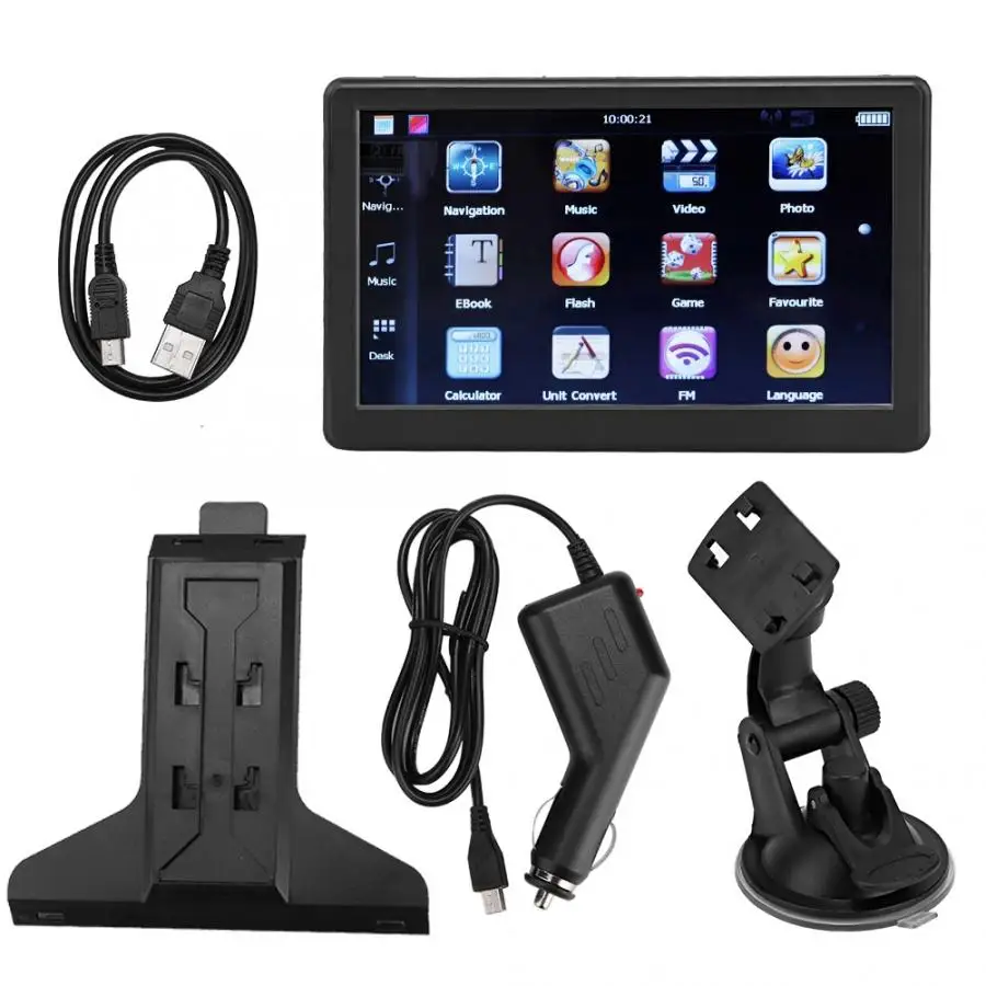 7 Inch 256MB 8G HD Touch Screen Portable Car GPS Navigator Map Music Radio Player Car Accessories GPS Navigation
7 Inch 256MB 8G HD Touch Screen Portable Car GPS Navigator Map Music Radio Player Car Accessories GPS Navigation