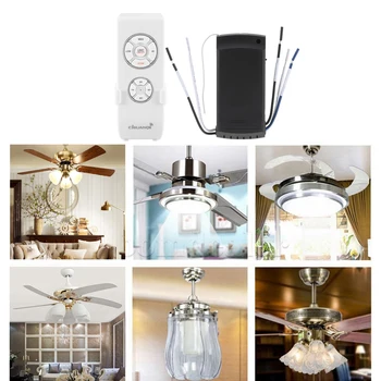 Universal Ceiling Fan Lamp Remote Control Kit Wireless Control Model Switch Adjusted Wind Speed Transmitter Receiver Fan Light
Universal Ceiling Fan Lamp Remote Control Kit Wireless Control Model Switch Adjusted Wind Speed Transmitter Receiver Fan Light