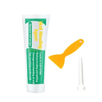 Wall Mending Agent Wall Repair Cream Wall Crack Nail Repair Agent Waterproof Gypsum Valid Mouldproof Quick-drying Patch
Wall Mending Agent Wall Repair Cream Wall Crack Nail Repair Agent Waterproof Gypsum Valid Mouldproof Quick-drying Patch