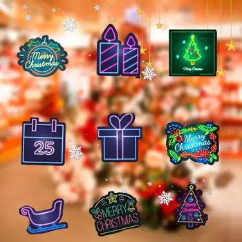 50PCS Christmas Neon Sticker Series Santa Claus Graffiti Sticker for Car Trunk Guitar and Luggage
50PCS Christmas Neon Sticker Series Santa Claus Graffiti Sticker for Car Trunk Guitar and Luggage