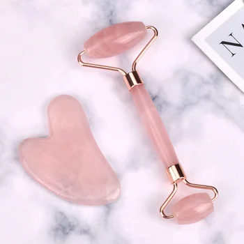 Facial Massage Roller Double Heads Stone Face Lift Quartz Roller Slimming Face Massager Natural Skin Massage Beauty Care
Facial Massage Roller Double Heads Stone Face Lift Quartz Roller Slimming Face Massager Natural Skin Massage Beauty Care