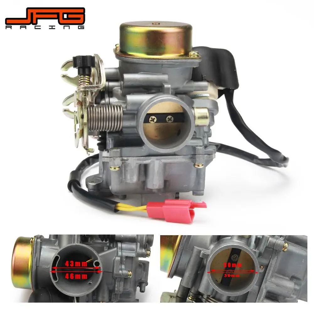 Motorcycle CVK30 CVK 30MM Carburetor Carb Replacement For Keihin Scooters ATV GY6 150-250CC TANK 260 Scooter Street Bike
Motorcycle CVK30 CVK 30MM Carburetor Carb Replacement For Keihin Scooters ATV GY6 150-250CC TANK 260 Scooter Street Bike