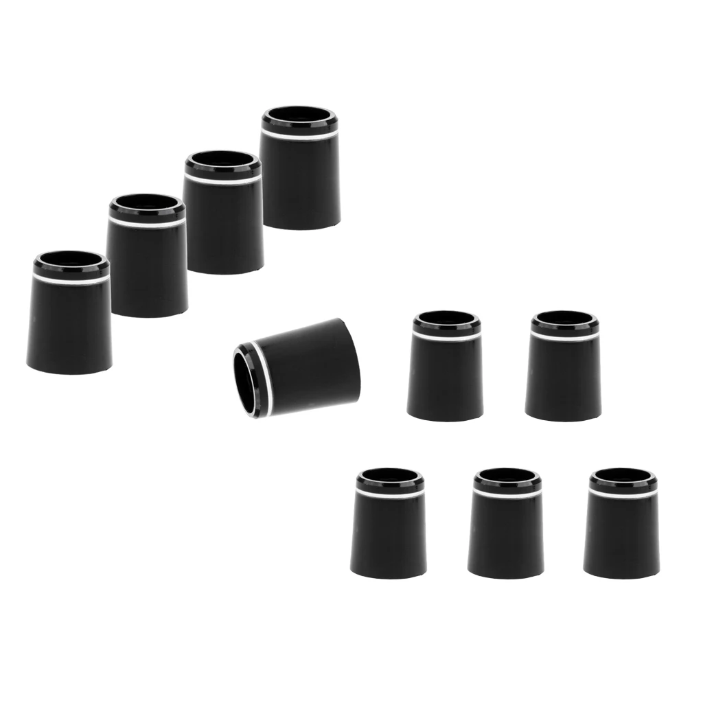 10 Pieces Golf Club Shaft Ferrules Replacement - Universal for Irons - .335 & .370 10 Pieces Golf Club Shaft Ferrules Replacement - Universal for Irons - .335 & .370