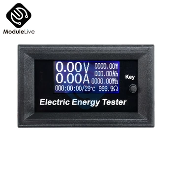 DC 150V 20A Digital Voltmeter Ammeter Wattmeter Thermometer Voltage Current Power Capacity Temperature Meter Tools
DC 150V 20A Digital Voltmeter Ammeter Wattmeter Thermometer Voltage Current Power Capacity Temperature Meter Tools