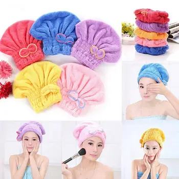 Microfiber Solid Quickly Dry Hair Hat Hair Turban Women Girls Ladies Cap Bathing Drying Towel Head Wrap Hat
Microfiber Solid Quickly Dry Hair Hat Hair Turban Women Girls Ladies Cap Bathing Drying Towel Head Wrap Hat