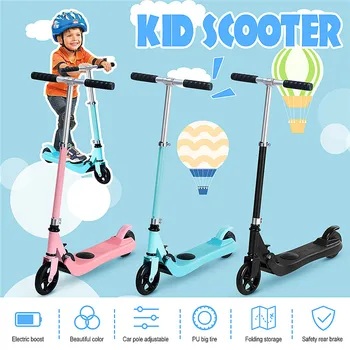 Children Folding Electric Scooter Adjustable Height Max Speed 4-6km/h Max Load 50kg 1-1.6m Kids
Children Folding Electric Scooter Adjustable Height Max Speed 4-6km/h Max Load 50kg 1-1.6m Kids
