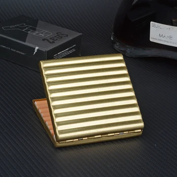 Ultrathin Brass Cigarette Case Metal Cigarette Holder Vintage Tobacco Box 20pcs 84mm Long Cigarettes Smoking Accessory on Sale
Ultrathin Brass Cigarette Case Metal Cigarette Holder Vintage Tobacco Box 20pcs 84mm Long Cigarettes Smoking Accessory on Sale