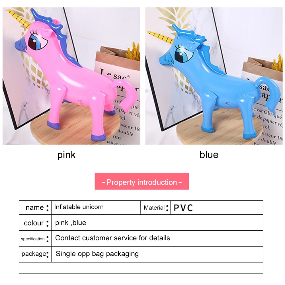 Cartoon cute inflatable solid Unicorn summer water environmental protection PVC inflatable toys swimming water toys for bath
Cartoon cute inflatable solid Unicorn summer water environmental protection PVC inflatable toys swimming water toys for bath