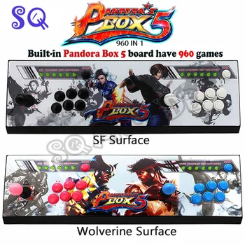 Pandora box 5 960 in 1/ 815 arcade control kit joystick usb buttons zero delay 2 players HDMI VGA arcade console controller TV
Pandora box 5 960 in 1/ 815 arcade control kit joystick usb buttons zero delay 2 players HDMI VGA arcade console controller TV