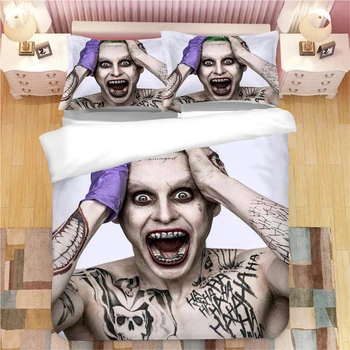 The Joker Bedding Set Mask Movie Batman The Dark Knight Duvet Covers Suicide Squad Comforter Bedding Sets Bedclothes Bed Linen 
The Joker Bedding Set Mask Movie Batman The Dark Knight Duvet Covers Suicide Squad Comforter Bedding Sets Bedclothes Bed Linen