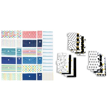 2 Set Budget Envelopes Plastic Cash Envelope System for Money Savings with Budget Sheets - 25Pcs & 24Pcs 
2 Set Budget Envelopes Plastic Cash Envelope System for Money Savings with Budget Sheets - 25Pcs & 24Pcs