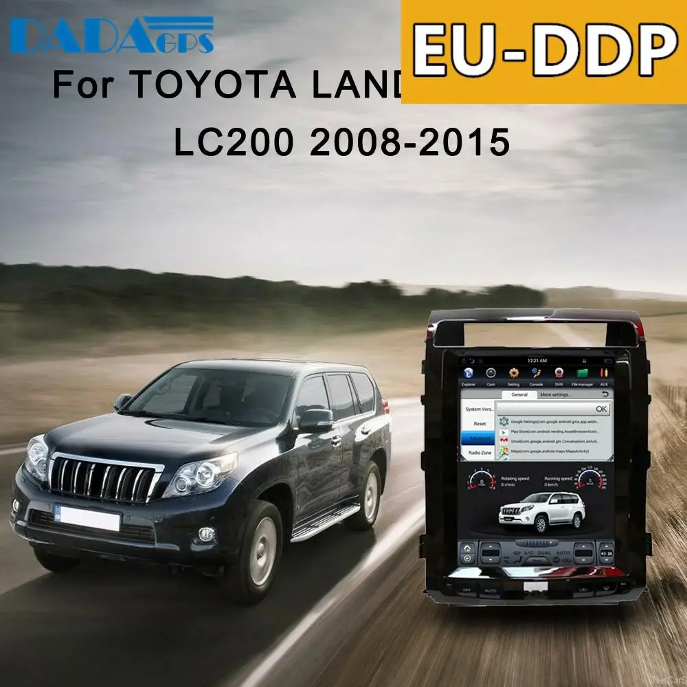 12.1 inch Vertical screen tesla style Android Car No DVD player GPS for Toyota Land Cruiser LC200 2008 -2015 GPS Navigation
12.1 inch Vertical screen tesla style Android Car No DVD player GPS for Toyota Land Cruiser LC200 2008 -2015 GPS Navigation