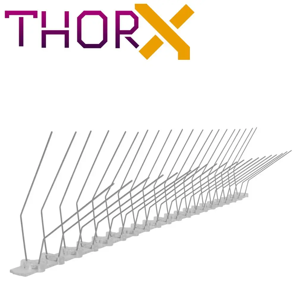 MH-DD-TP 2 row pigeon spikes bird bird spike spike on polycarbonat base - high quality solution for bird control spikes
MH-DD-TP 2 row pigeon spikes bird bird spike spike on polycarbonat base - high quality solution for bird control spikes