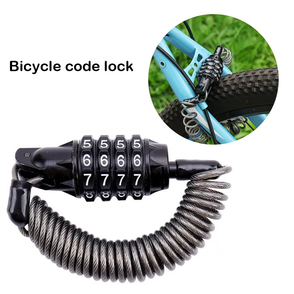 180cm Bike Lock Cable Security Bicycles Code 4-Digit Combination Helmet Password Lock Cable for Motorcycle Motorbike Scooter
180cm Bike Lock Cable Security Bicycles Code 4-Digit Combination Helmet Password Lock Cable for Motorcycle Motorbike Scooter