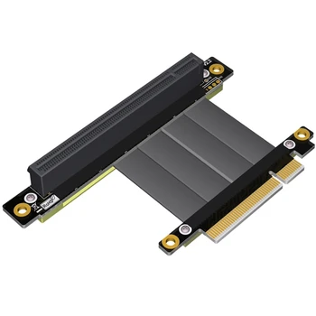 PCI-E PCI Express 16X to 8X Extension Ribbon Cable Express Card Adapter Cable 90 Degree to 180 Degree
PCI-E PCI Express 16X to 8X Extension Ribbon Cable Express Card Adapter Cable 90 Degree to 180 Degree