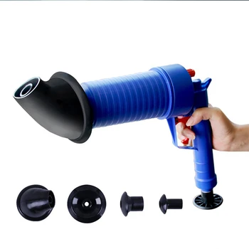 Toilet Plunger High Pressure Drainage Dredge Cleaning Tool,Air Power Drain Blaster gunManual Sink Plunger Opener Cleaner Pump
Toilet Plunger High Pressure Drainage Dredge Cleaning Tool,Air Power Drain Blaster gunManual Sink Plunger Opener Cleaner Pump