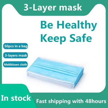 100/200pcs Cheap Disposable Face Mask 3 Layer Filter Protective Meltblown Non-Wove Anti Dust Disposable Mouth Masks
100/200pcs Cheap Disposable Face Mask 3 Layer Filter Protective Meltblown Non-Wove Anti Dust Disposable Mouth Masks
