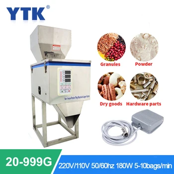 20-999GFood Automatic Filler Weighing Racking Machine Granular Powder Medicinal Packing Machine Big Hopper Filling Machine
20-999GFood Automatic Filler Weighing Racking Machine Granular Powder Medicinal Packing Machine Big Hopper Filling Machine
