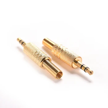1pc 3.5mm 1/8" Stereo Male Audio TRS Gold Plated Jack Plug Adapter Connectors
1pc 3.5mm 1/8" Stereo Male Audio TRS Gold Plated Jack Plug Adapter Connectors