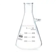 Suction filter bottle 500ml glass bottle chemical experiment conical flask conical flask experimental equipment glass instrument
Suction filter bottle 500ml glass bottle chemical experiment conical flask conical flask experimental equipment glass instrument