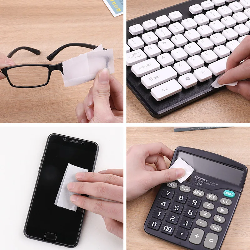 100 Piece Wipe Glasses Wet Wipe Portable Anti-fog Disposable Glasses Cloth Wipe Mobile Phone Screen Cleaning Wipes
100 Piece Wipe Glasses Wet Wipe Portable Anti-fog Disposable Glasses Cloth Wipe Mobile Phone Screen Cleaning Wipes