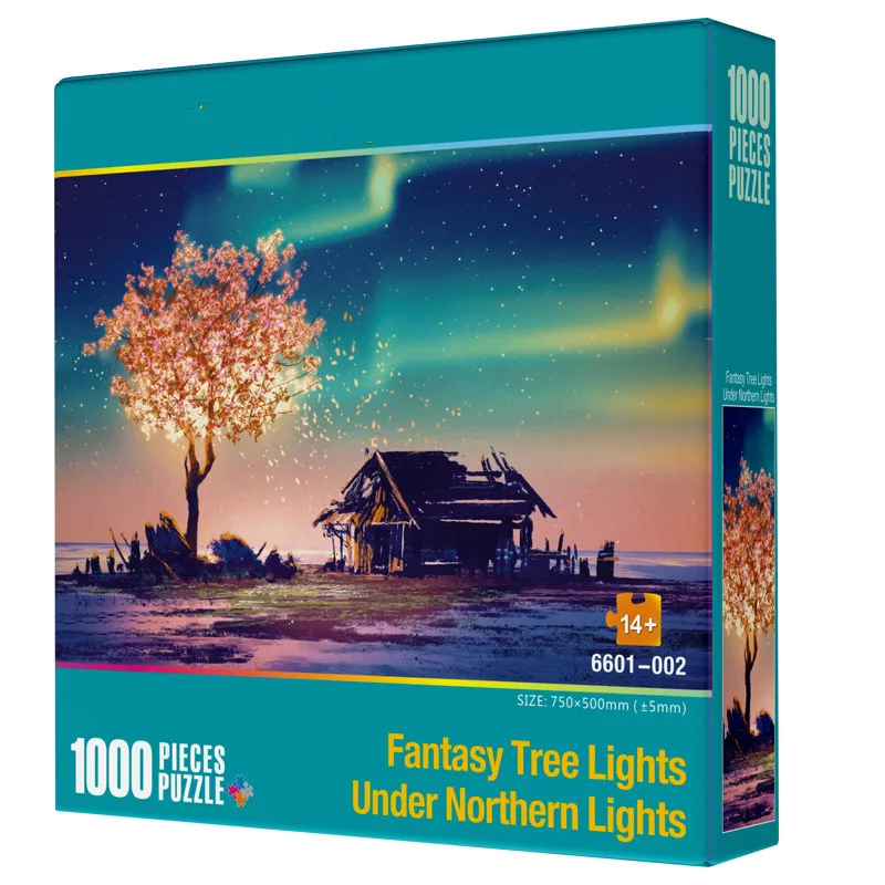Puzzle 1000 Pieces Wood-reinforced Version Luminous Puzzle Decompression Children's Cartoon Animation Landscapes Jigsaw Puzzle
Puzzle 1000 Pieces Wood-reinforced Version Luminous Puzzle Decompression Children's Cartoon Animation Landscapes Jigsaw Puzzle