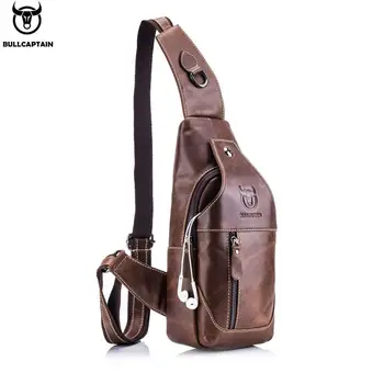 BULLCAPTAIN Fashion Genuine Leather Crossbody Bags Men Casual Messenger Bag Small Brand Designer Male Shoulder Bag Chest Pack
BULLCAPTAIN Fashion Genuine Leather Crossbody Bags Men Casual Messenger Bag Small Brand Designer Male Shoulder Bag Chest Pack