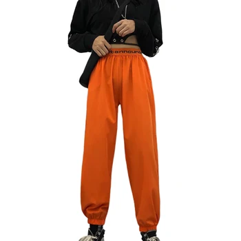 Women's Cotton Sports Trousers Casual Harem Pants Elastic Waist Loose Straight Tie Foot Trousers
Women's Cotton Sports Trousers Casual Harem Pants Elastic Waist Loose Straight Tie Foot Trousers