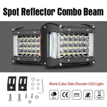 44000LM LED Work Light 7000K White 4Inch Boats Tractor 4WD 12V 220W Yachts 
44000LM LED Work Light 7000K White 4Inch Boats Tractor 4WD 12V 220W Yachts