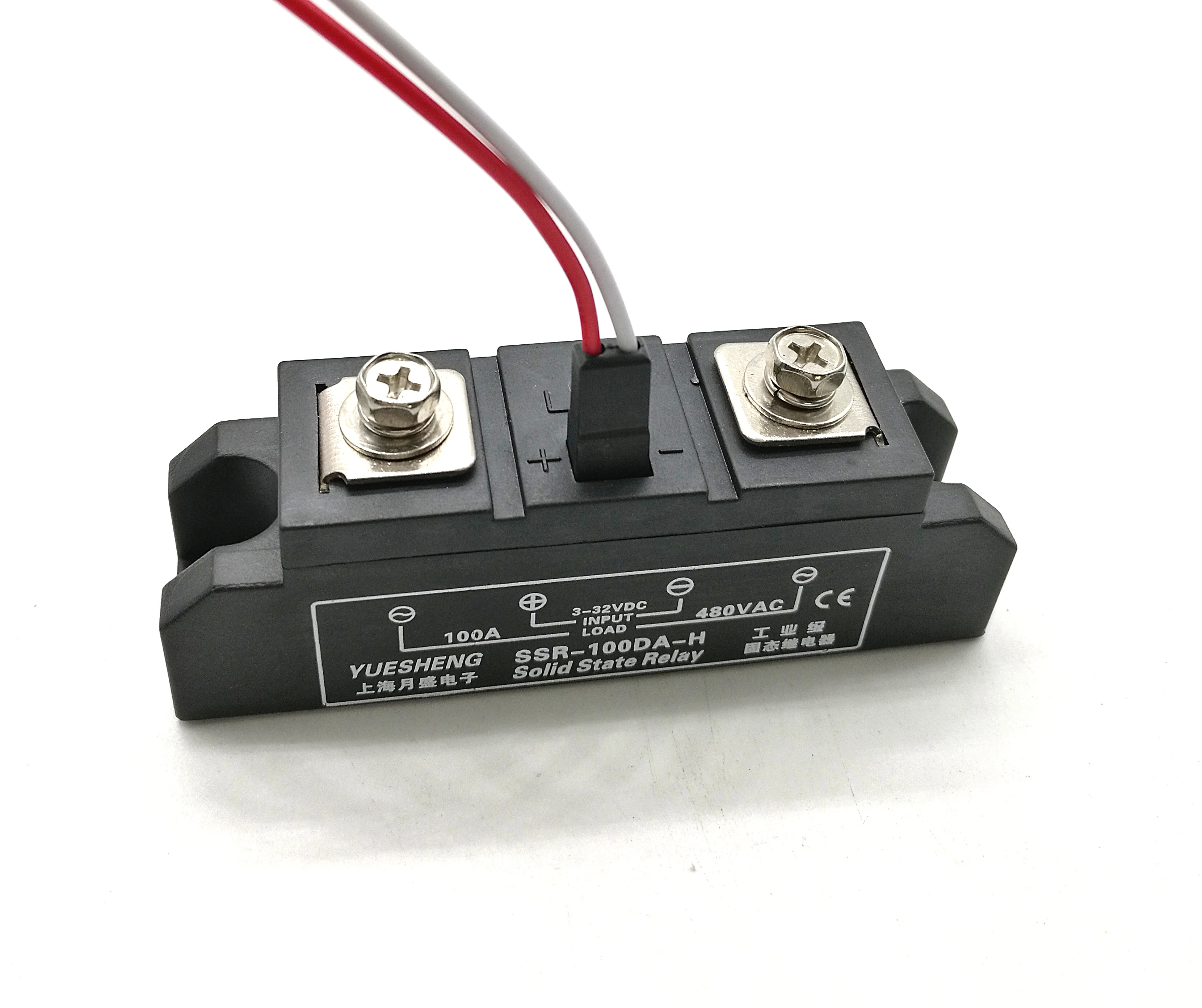 Промышленный Класс 60A 100A твердотельное реле SSR 60DA H DC Control AC AC|Подвесные лампочки| |