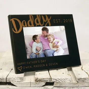 Happy Fathers Day Picture Frames, custom Dad and Daughter or son photo frame, Solid Wood, Fathers Day gift, Dad birthday gifts
Happy Fathers Day Picture Frames, custom Dad and Daughter or son photo frame, Solid Wood, Fathers Day gift, Dad birthday gifts