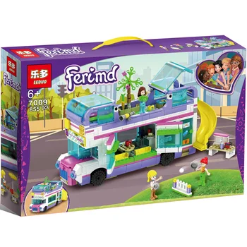 Friends Series 855pcs Friendship Bus Compatible With Lepining 41395 Friends Building Blocks Bricks Christmas Toys For Children 
Friends Series 855pcs Friendship Bus Compatible With Lepining 41395 Friends Building Blocks Bricks Christmas Toys For Children