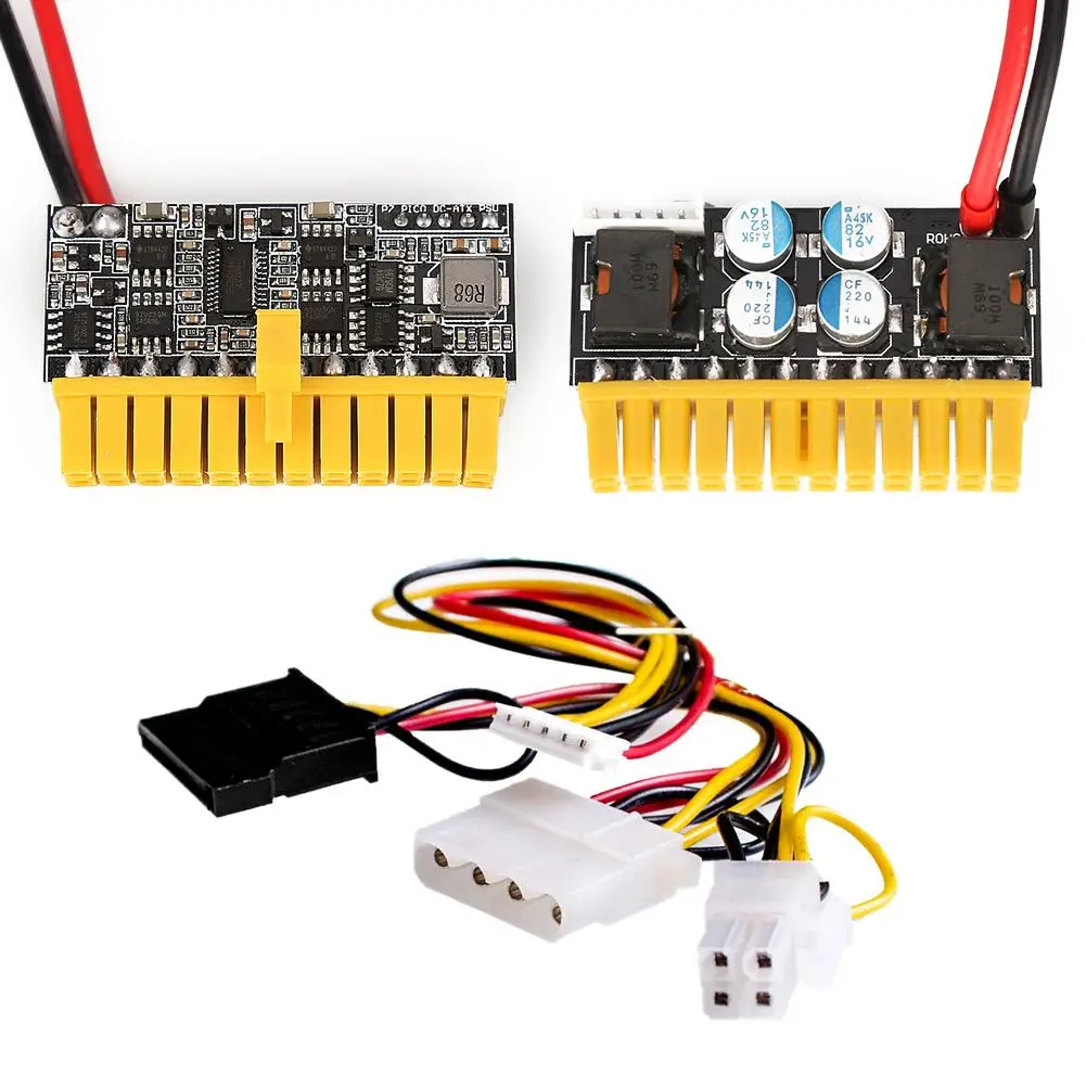 24Pin Board Computers Parts Accessories Tool High Power Replacement 12V 180W Supply Inline Mini PicoPSU DC-ATX Power Module
24Pin Board Computers Parts Accessories Tool High Power Replacement 12V 180W Supply Inline Mini PicoPSU DC-ATX Power Module