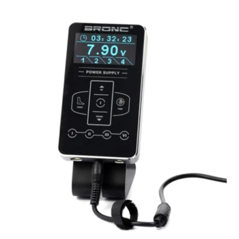 2020 New Arrival BRONC 3A Tattoo Power Supply Touch Screen Digital LCD Makeup Dual Tattoo Power Supply
2020 New Arrival BRONC 3A Tattoo Power Supply Touch Screen Digital LCD Makeup Dual Tattoo Power Supply