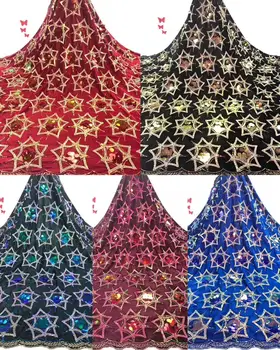 2019 Latest Style Gold High Quality African Velvet Lace Fabric with Sequins Nigerian Lace Fabrics For Wedding Party dress 
2019 Latest Style Gold High Quality African Velvet Lace Fabric with Sequins Nigerian Lace Fabrics For Wedding Party dress