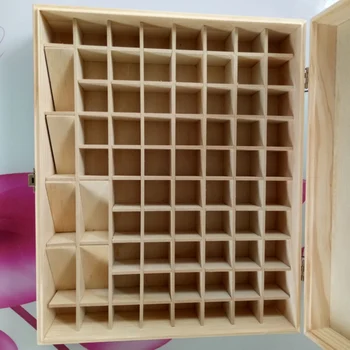 74 Grid Essential Oil Wooden Box Oil Organizer Lipstick Makeup Storage Box Folding Box For Home Bathroom Organization
74 Grid Essential Oil Wooden Box Oil Organizer Lipstick Makeup Storage Box Folding Box For Home Bathroom Organization