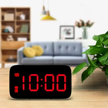 LED Panel Digital Display Alarm Clock Snooze Electronic USB Alarm Clock Bedroom Night Light with USB Data Cable Red Blue Green 
LED Panel Digital Display Alarm Clock Snooze Electronic USB Alarm Clock Bedroom Night Light with USB Data Cable Red Blue Green