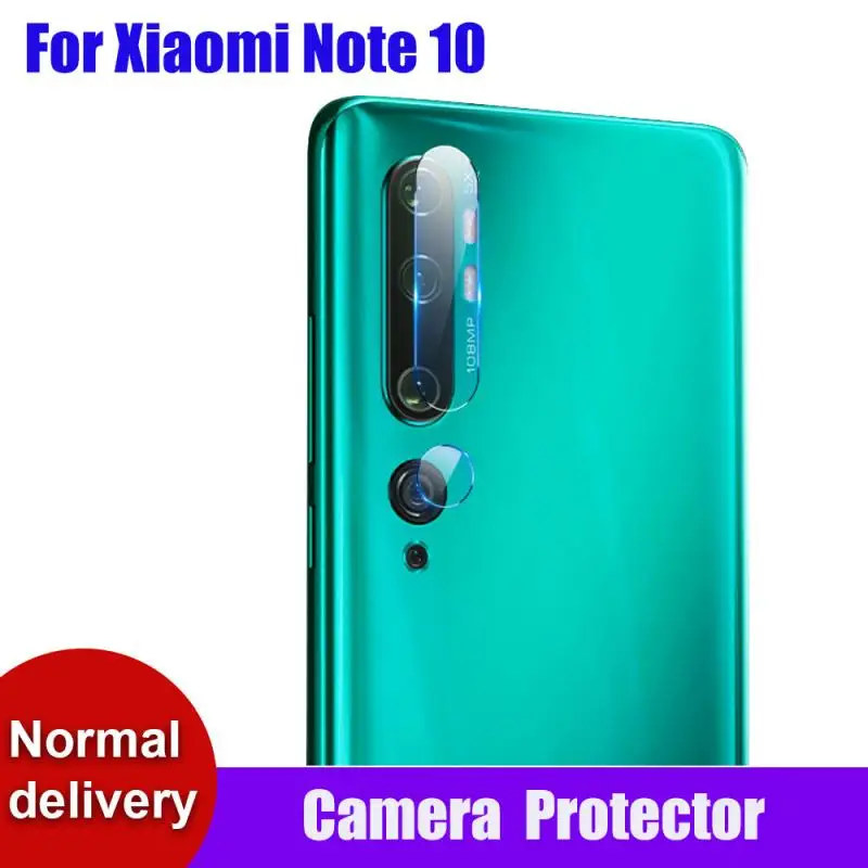 Tempered Glass Film Ultra-thin Rear Camera Lens Tempered Glass HD Film Protector Shatter-proof Camera Film For Xiaomi Note 10