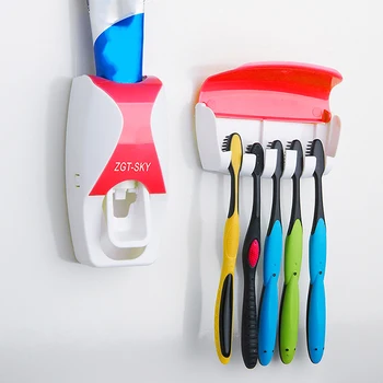 2020 New Punch-free Installation Design Automatic Toothpaste Dispenser Toothbrush Holder Free Of Punching For Easy Installation
2020 New Punch-free Installation Design Automatic Toothpaste Dispenser Toothbrush Holder Free Of Punching For Easy Installation