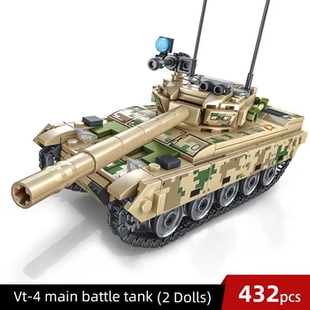 432pcs Military Technic Tank Building Blocks Sets Army WW2 Soldiers Weapon Bricks Vehicle Educational toys for children Boy Gift
432pcs Military Technic Tank Building Blocks Sets Army WW2 Soldiers Weapon Bricks Vehicle Educational toys for children Boy Gift