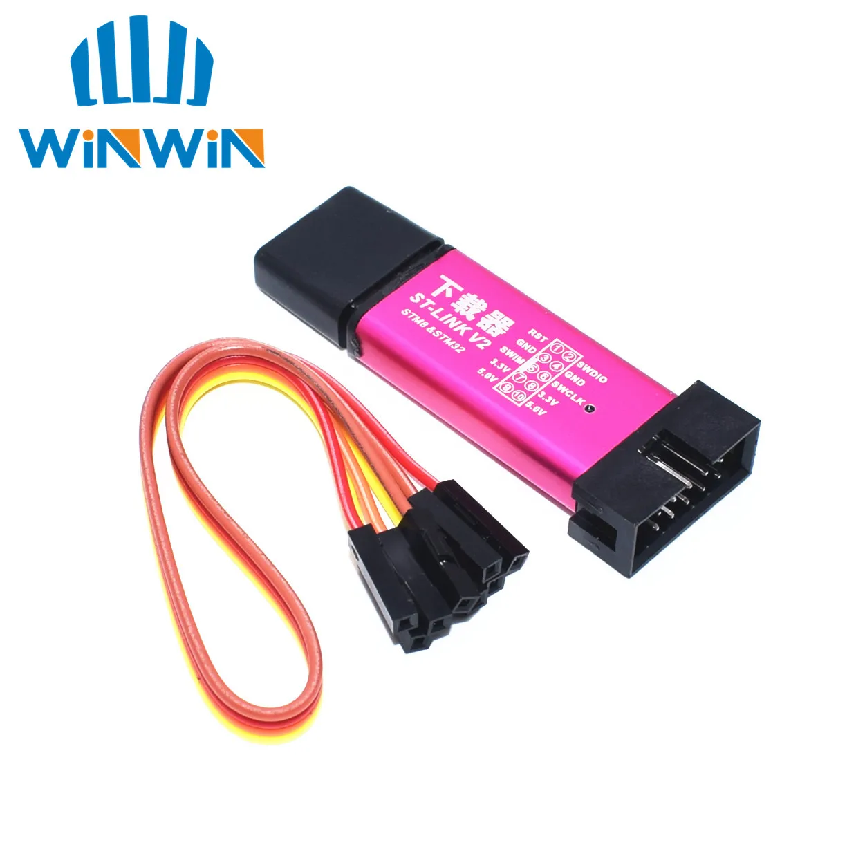 1PCS ST LINK Stlink ST-Link V2 Mini STM8 STM32 Simulator Download Programmer Programming With Cover
1PCS ST LINK Stlink ST-Link V2 Mini STM8 STM32 Simulator Download Programmer Programming With Cover