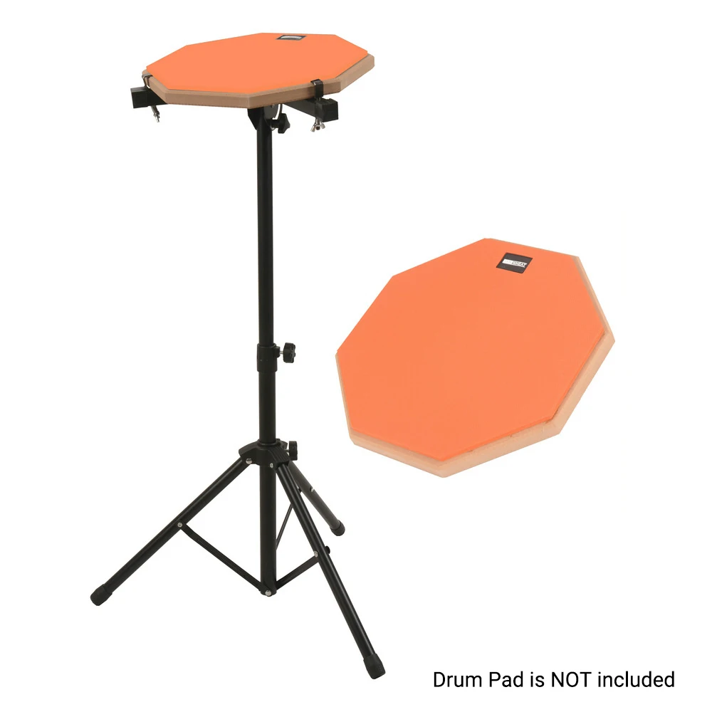 Muslady 11-inch 12-inch Mute Drum Bracket Dumb Stand Pad Percussion Silencer Holder Practice Rack | Спорт и развлечения