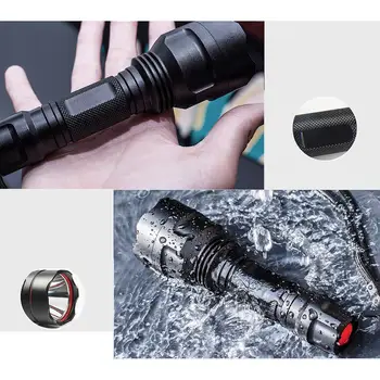 Durable C8 LED Flashlight Emergent Lamp Tactical Military Climbing Cycling Outdoor Sporting Portable 20000LM XPE Q5 T6
Durable C8 LED Flashlight Emergent Lamp Tactical Military Climbing Cycling Outdoor Sporting Portable 20000LM XPE Q5 T6